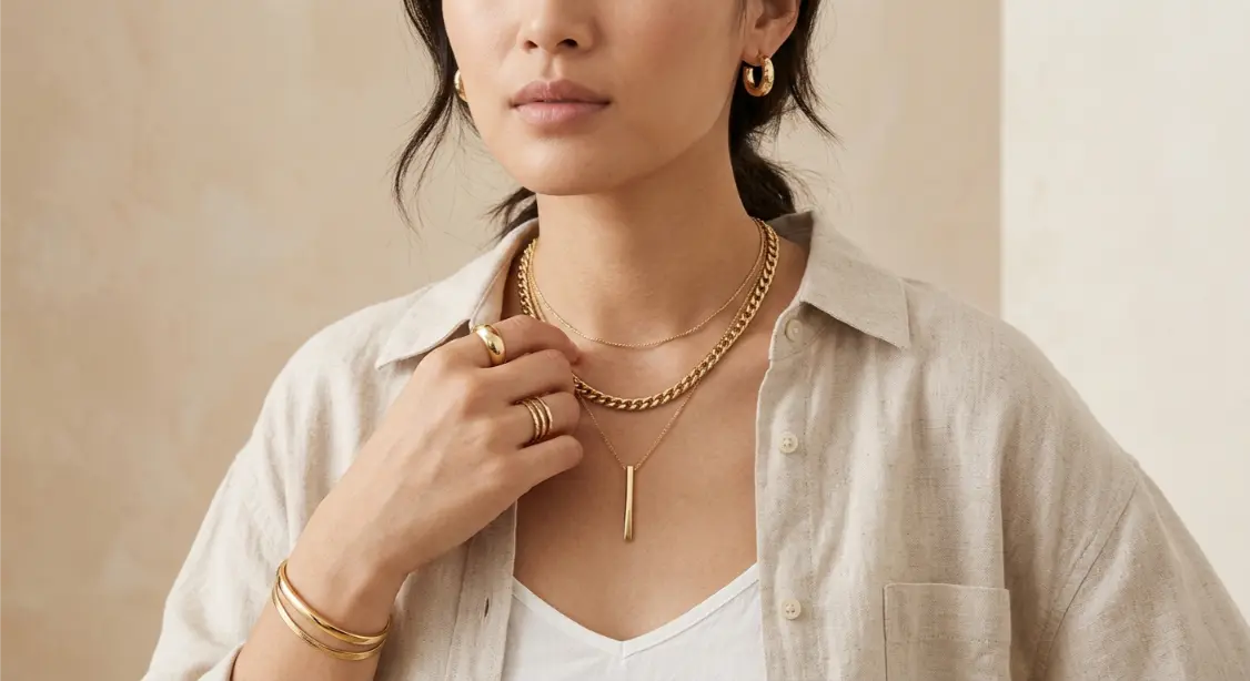 The Minimalist Guide to Layering Necklaces and Rings