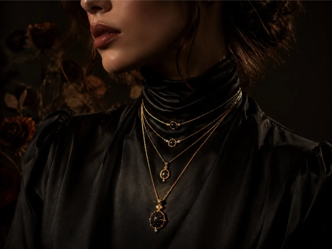 Gothic Autumn: Styling, Stacking, and the Dark Romance of Halloween